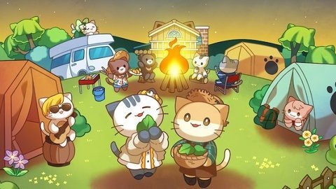 猫咪森林治愈露营免广告版[图1]